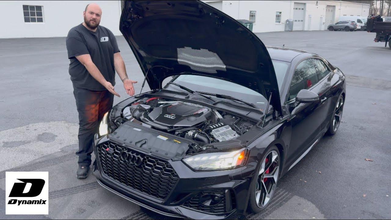 2023 Audi RS5 Competition Full AWE Touring Exhaust + APR Intake!! Install and Sound!!