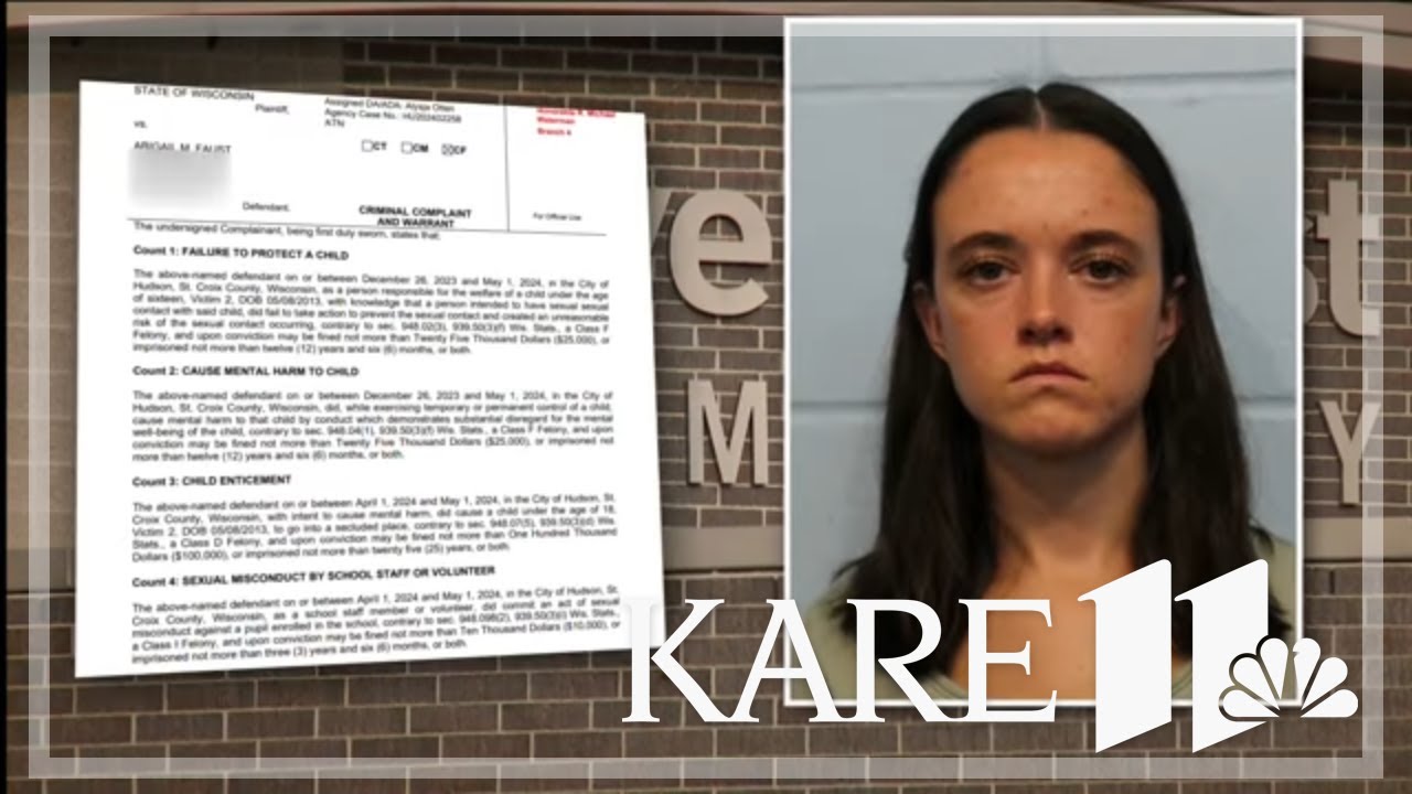 Second Hudson teacher charged with inappropriate contact with a student