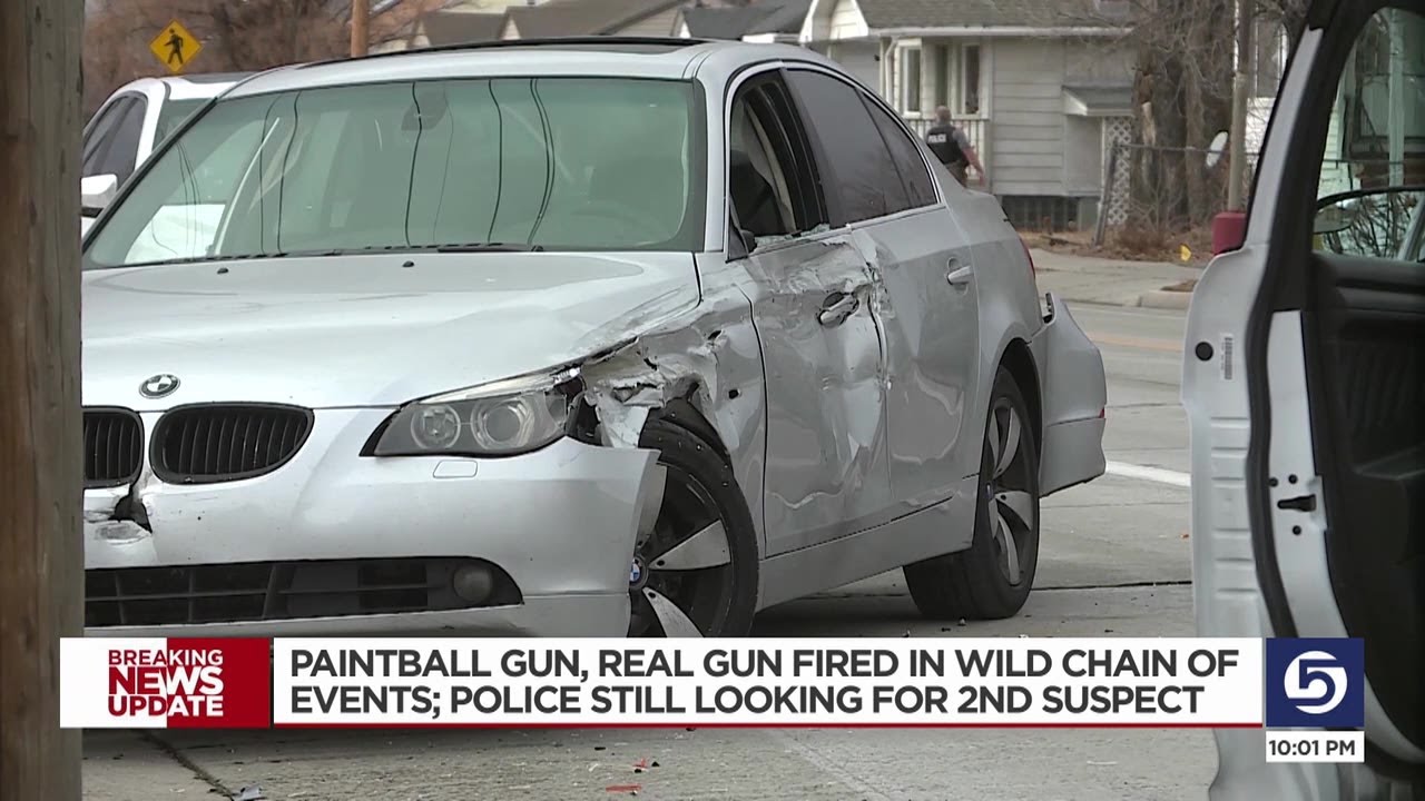 Police: Victims Follow Suspects After Paintball Shooting, Suspects Fire Back With Real Gun