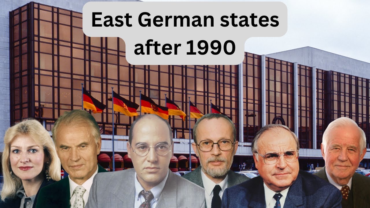 Saxony, Thuringia, and Brandenburg since 1990
