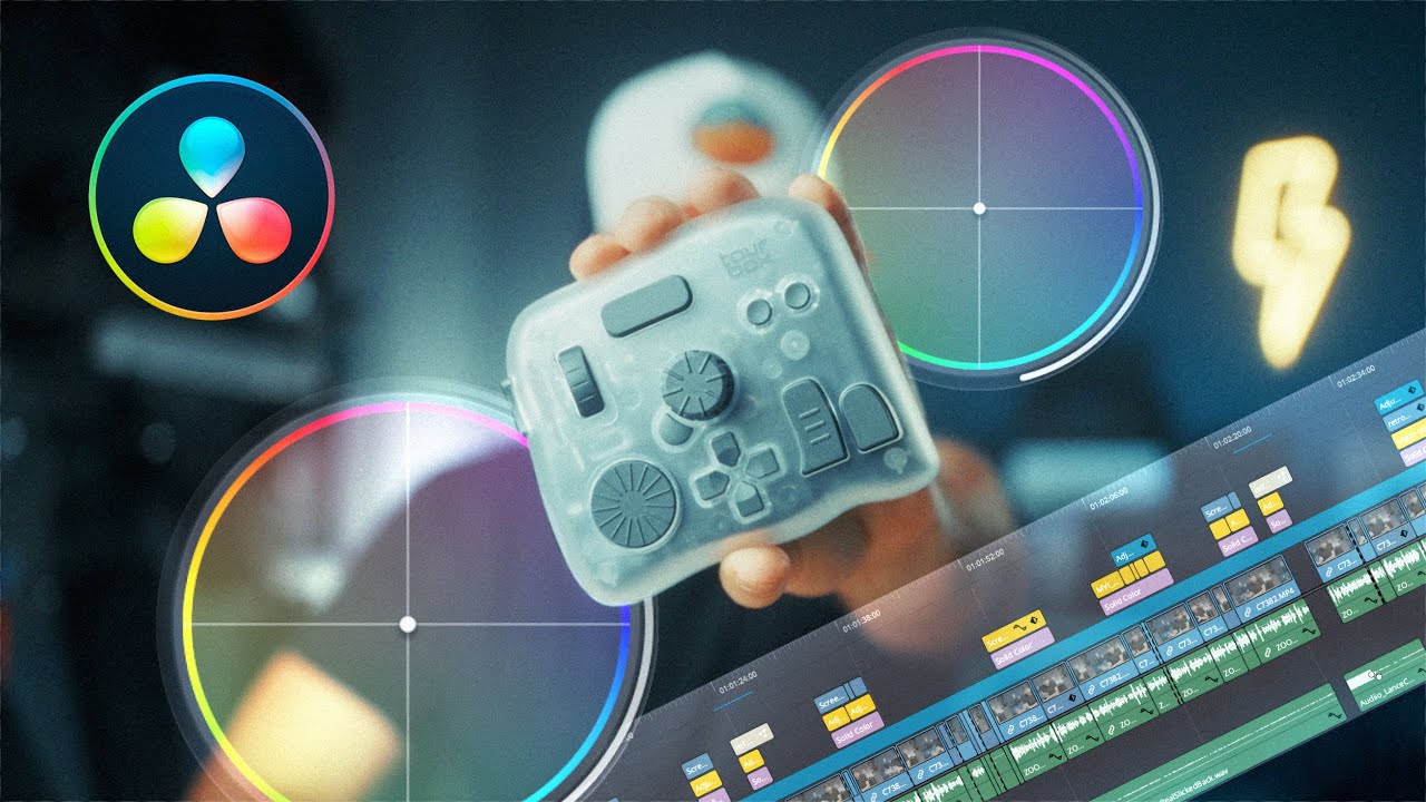 Оно управляет... ВСЕМ! DaVinci Resolve 20 X Tourbox Elite Plus