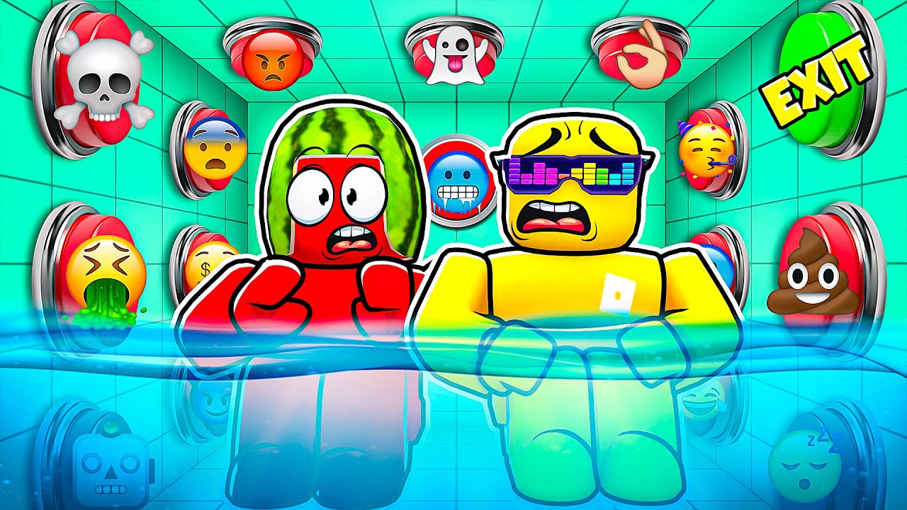 100 Buttons... BUT ONLY 1 LETS YOU ESCAPE