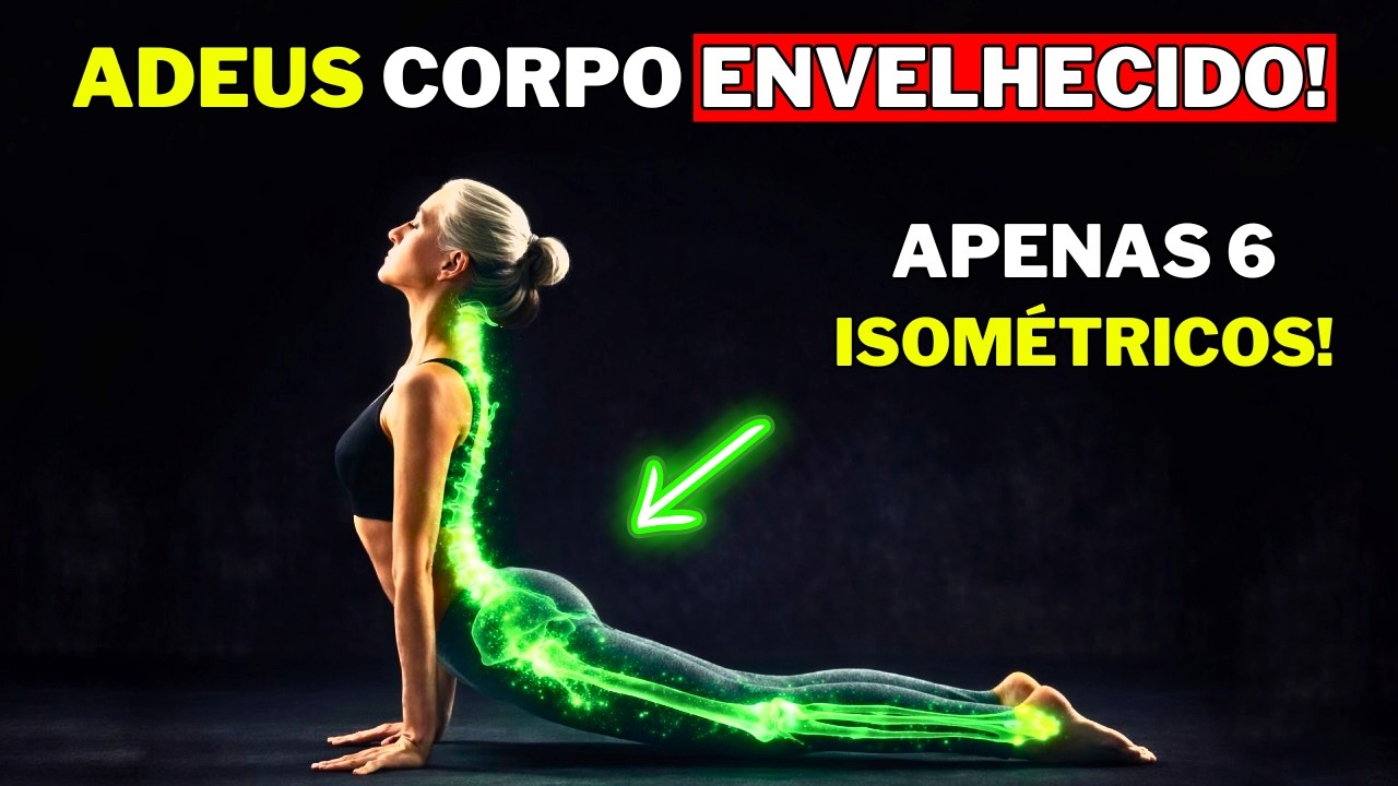Fiz Esses 6 Exercícios Isométricos Todo dia: Músculos Cresceram, Circulação Melhorou e Dores Sumiram