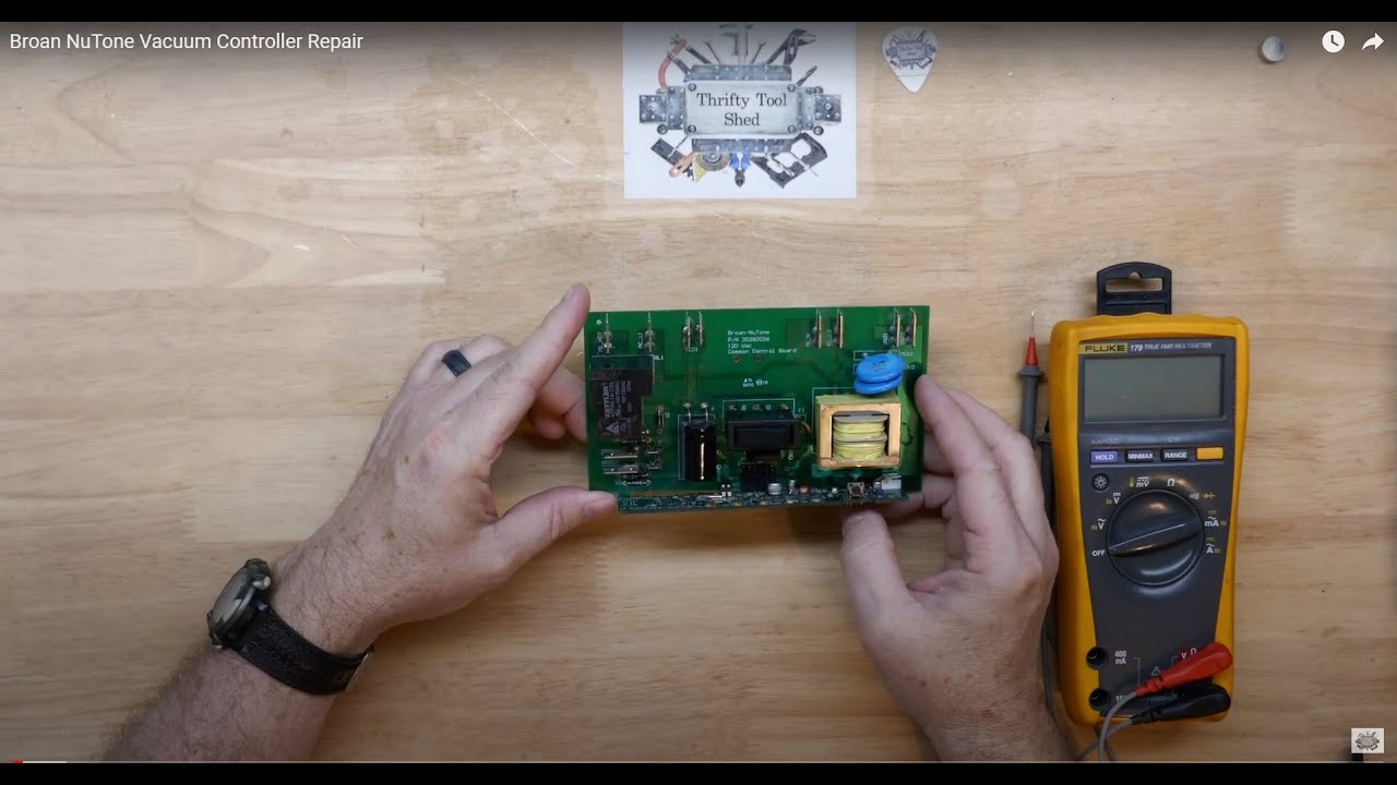 Broan-NuTone Vacuum Controller Repair