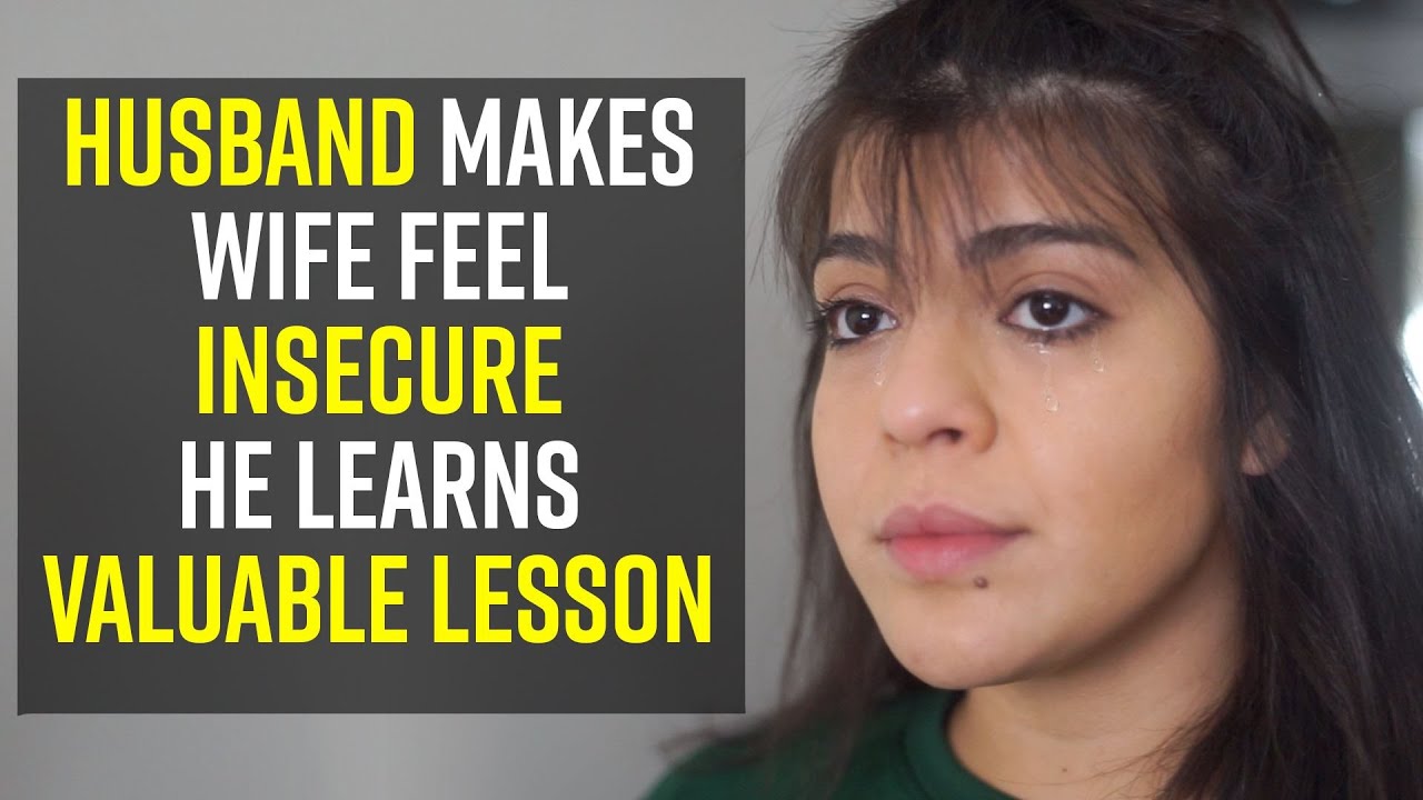 Husband Makes Wife Feel Insecure!!!! You Won't Believe What He Does Next - Life Lessons With Luis