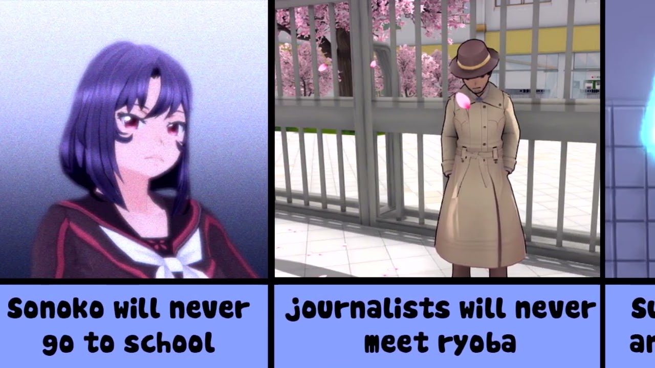 What would have happened if Ryoba Aishi had never killed Sumire Saitozaki   Yandere Simulator Theory