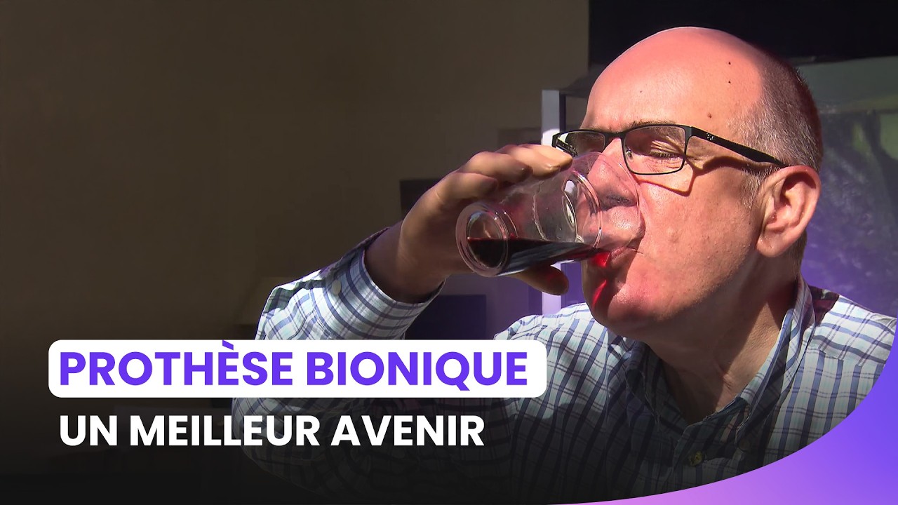 Grâce à une prothèse, ce papa peut changer de vie