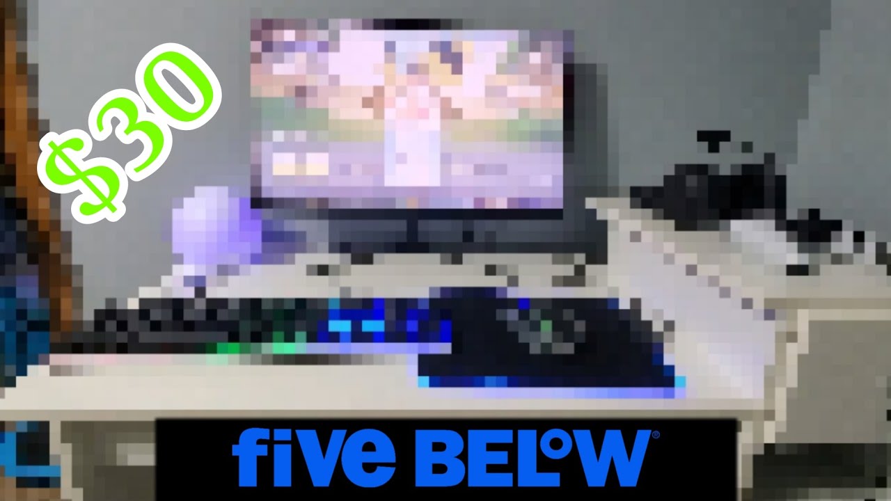 I Built a Five Below Gaming Setup!!