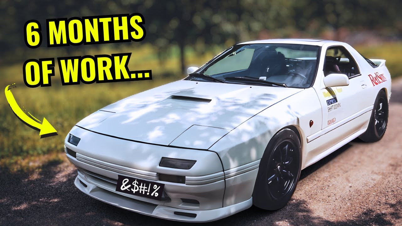 Restoring Ryosuke Takahashi's Mazda RX-7 FC!