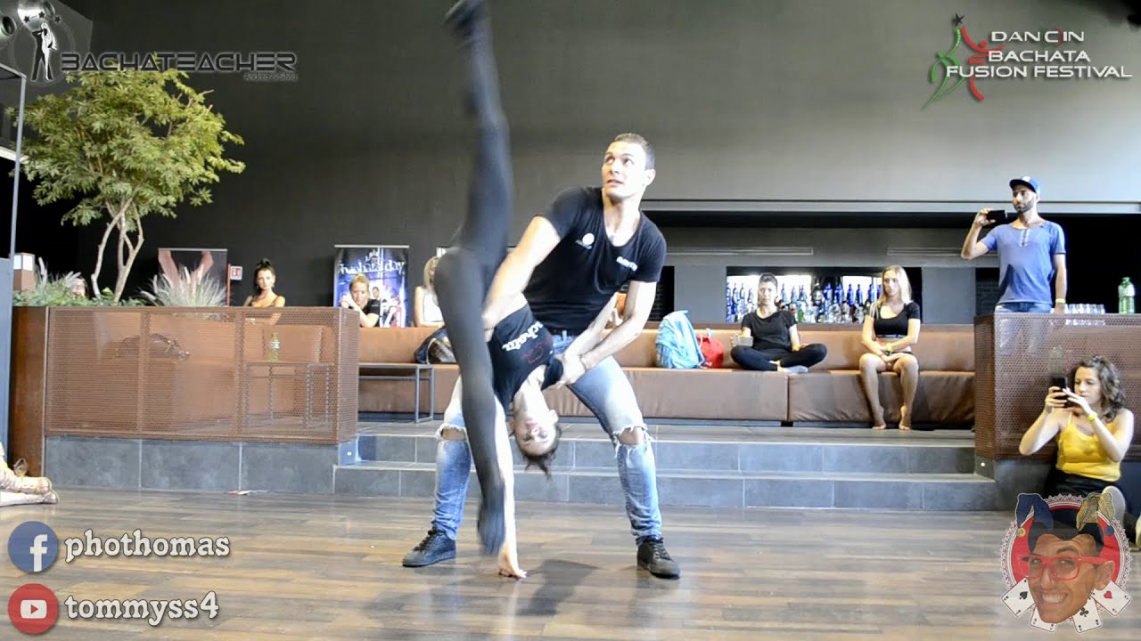Andrea y Silvia [Bachata Acrobatic] @ Dancin Fusion 2016