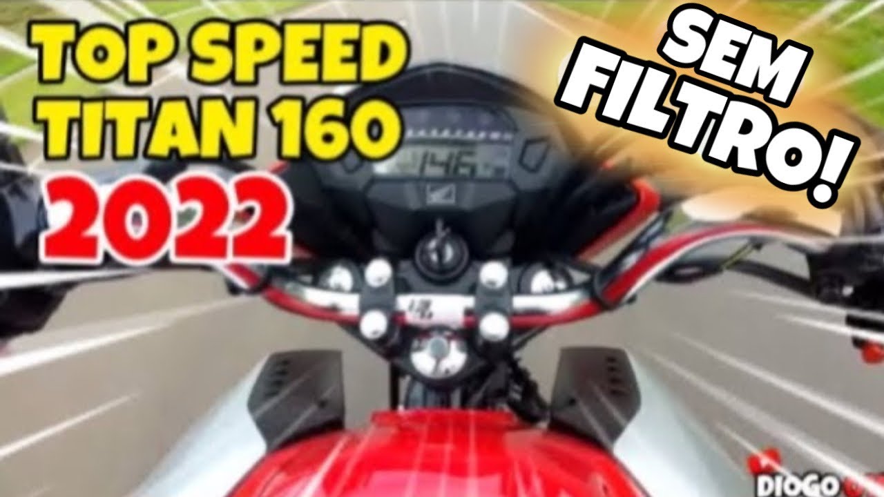 TITAN 160 2022 TOP SPEED