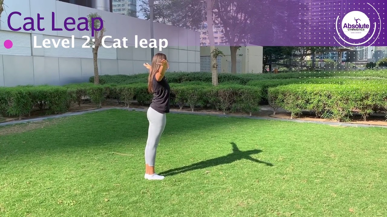 Cat Leap - Gymnastics at Home with Absolute Gymnastics