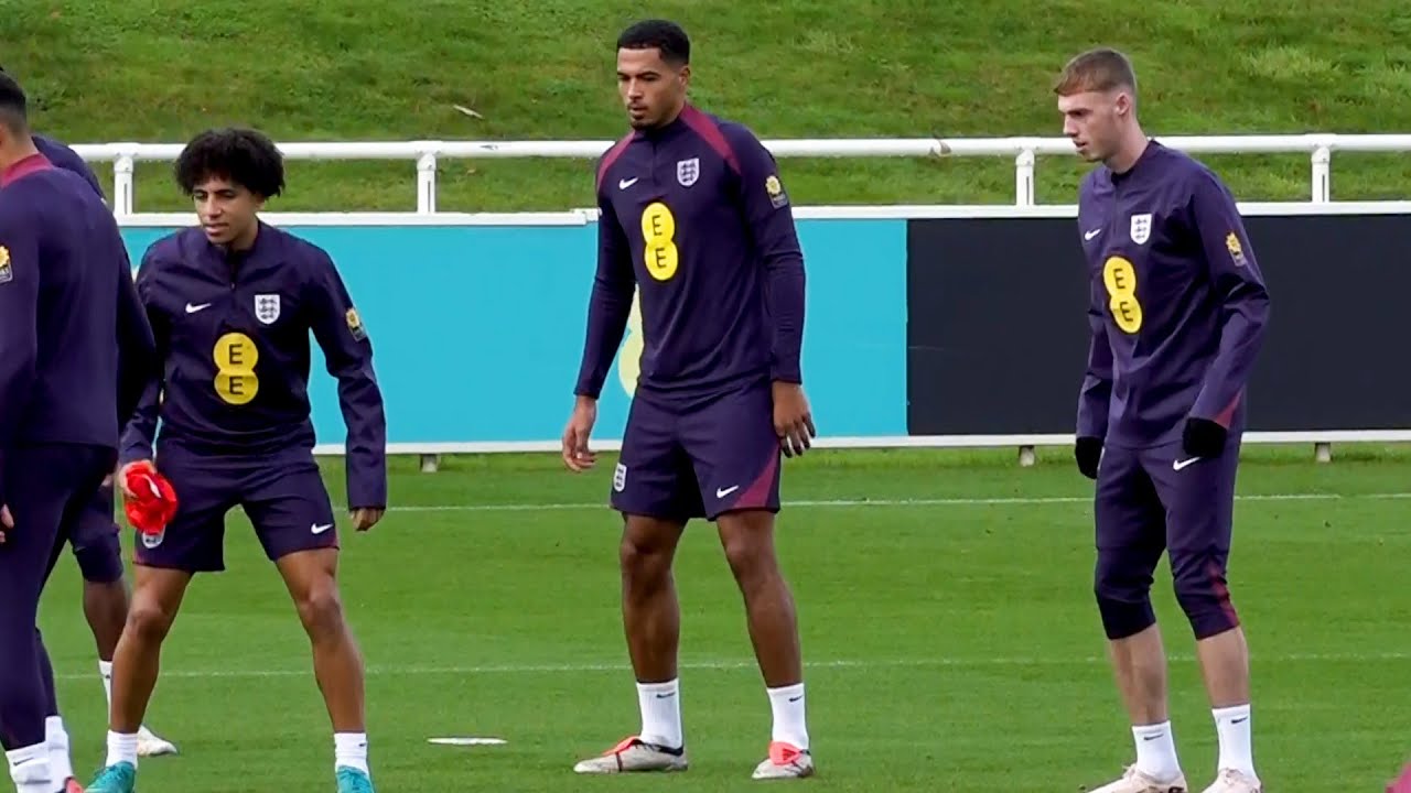 Cole Palmer, Phil Foden, Noni Madueke SHINE in England training ahead of Greece Nations League match