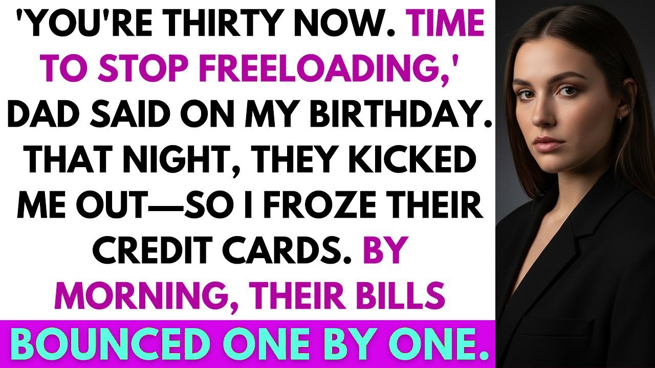 Parents Kicked Me Out On My Birthday. I Told No One A Word—Just Let The Bank Statements Talk Instead