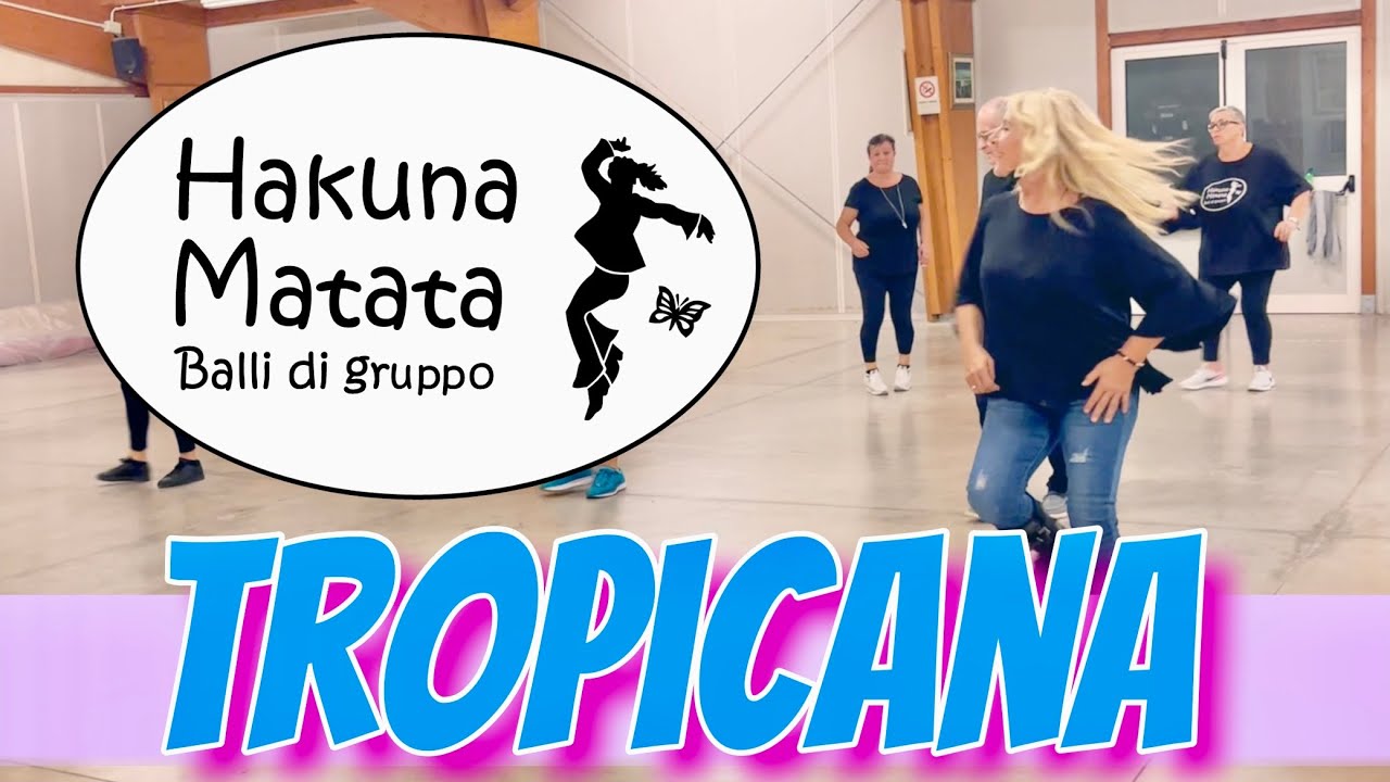 TROPICANA #ballodigruppo #ballidigruppo #tormentone #2022 #italy #linedance #video #boomdabash