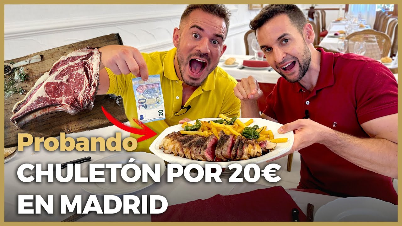 EL CHULETÓN MÁS BARATO de Madrid [Cuesta 22€]