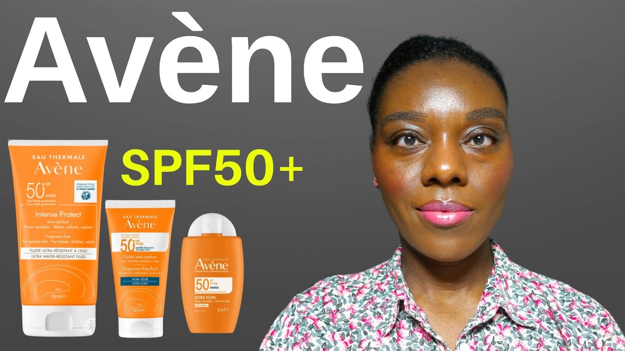 FRENCH SUNCREENS - AVENE -  FRAGRANCE-FREE / ALCOHOL-FREE (ultra fluid VS intense protect VS fluid )