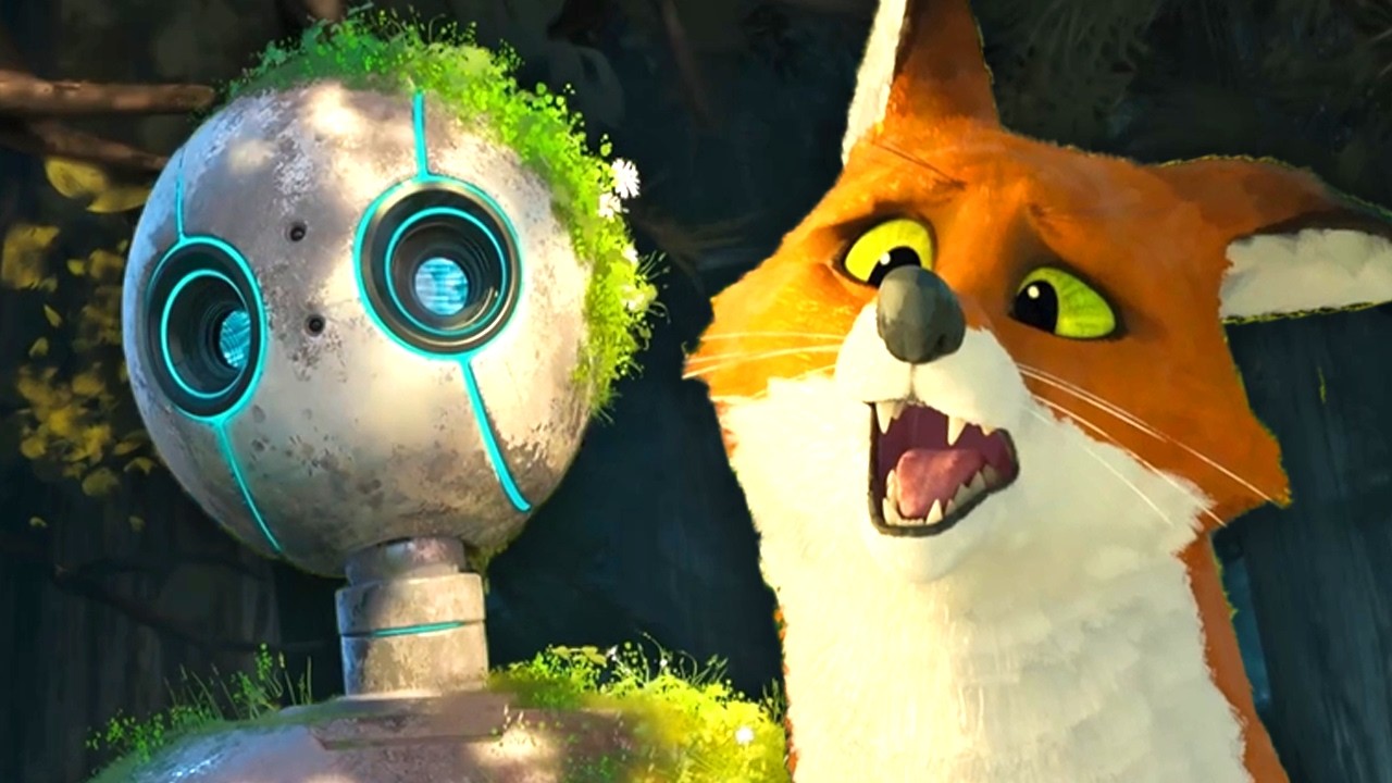 watching The Wild Robot is actually AMAZING...
