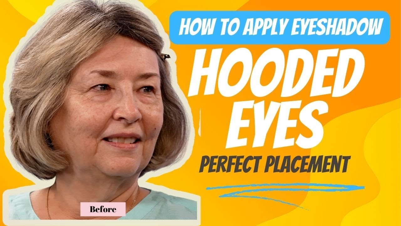 👀🤩PERFECT EYESHADOW PLACEMENT FOR HOODED EYES | FIERCE AGING | Nikol Johnson