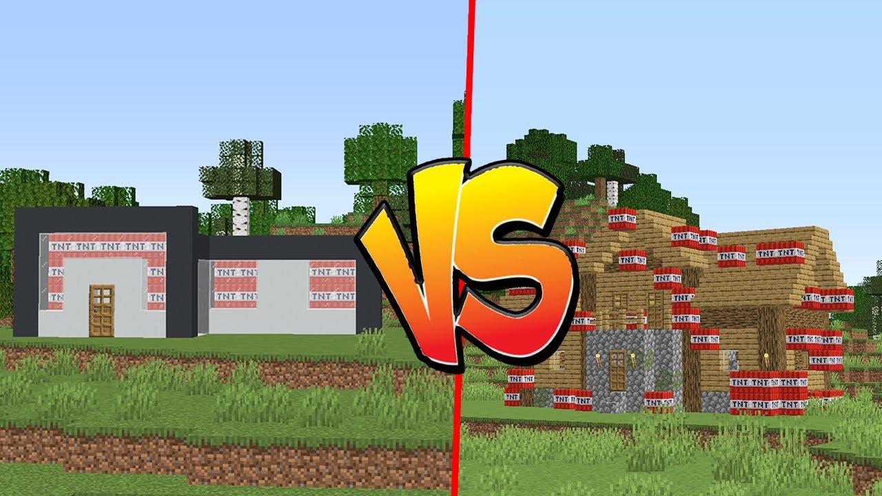 HVEM KAN SPRÆNGE DET HELE FØRST!! (DANSK MINECRAFT)