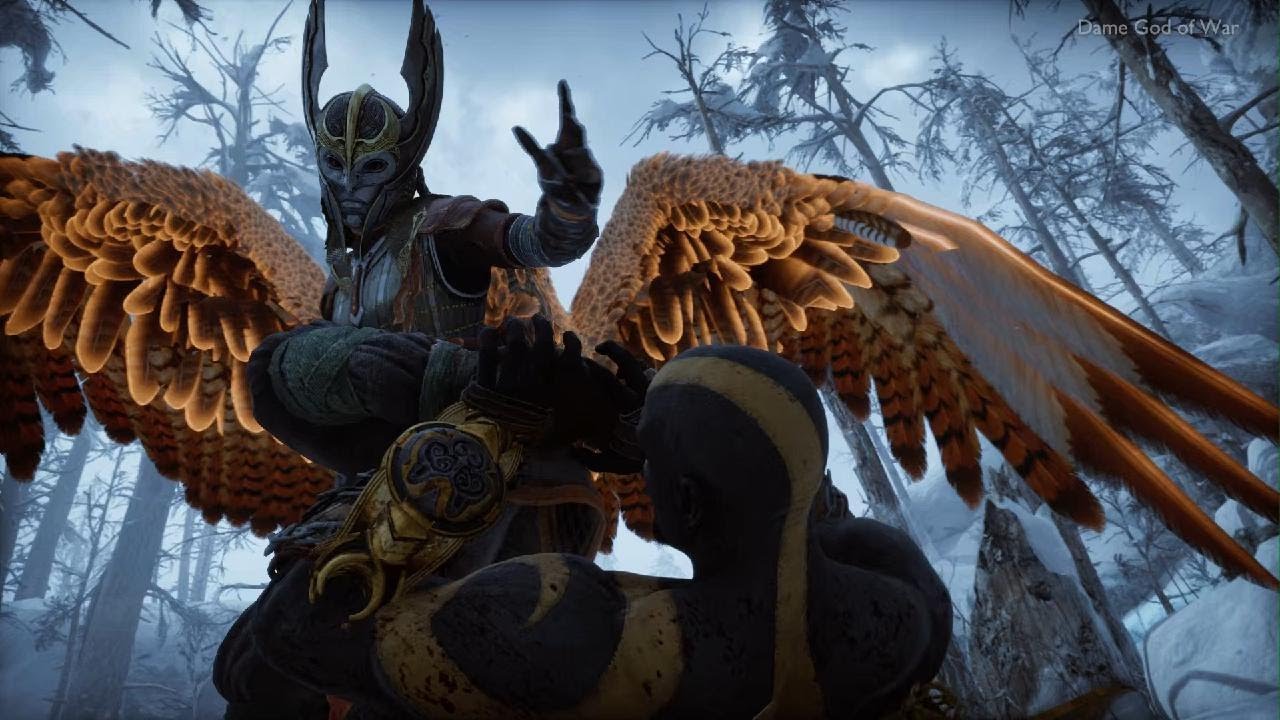 Freya vs Kratos Espada del Olimpo GMGOW NO DAMAGE NG+ God of War Ragnarök