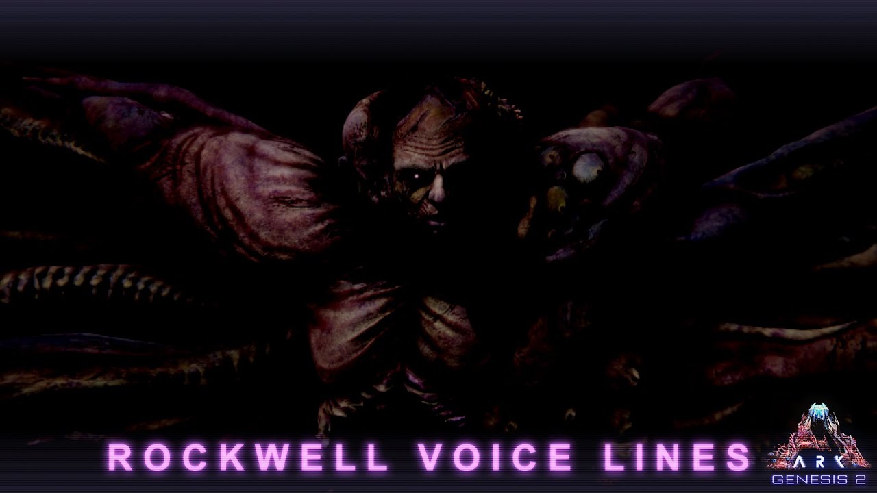 Every Rockwell Voice Lines 🔊 In Ark Genesis 2 | Voiced by David Tennant