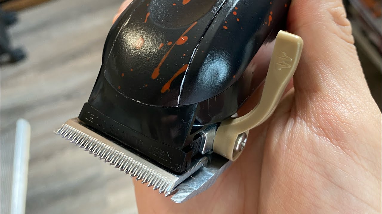 RÉGLER SA TONDEUSE À ZÉRO . DÉMONTAGE - REMONTAGE - NETTOYAGE WAHL MAGIC CLIP .