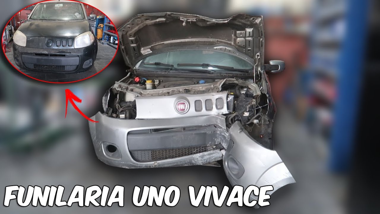 FUNILARIA  RÁPIDA e ALINHAMENTO  FÁCIL - UNO VIVACE 2014