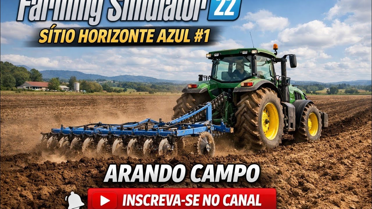 Farming Simulator 22 | sítio horizonte azul | mapa chapadão
