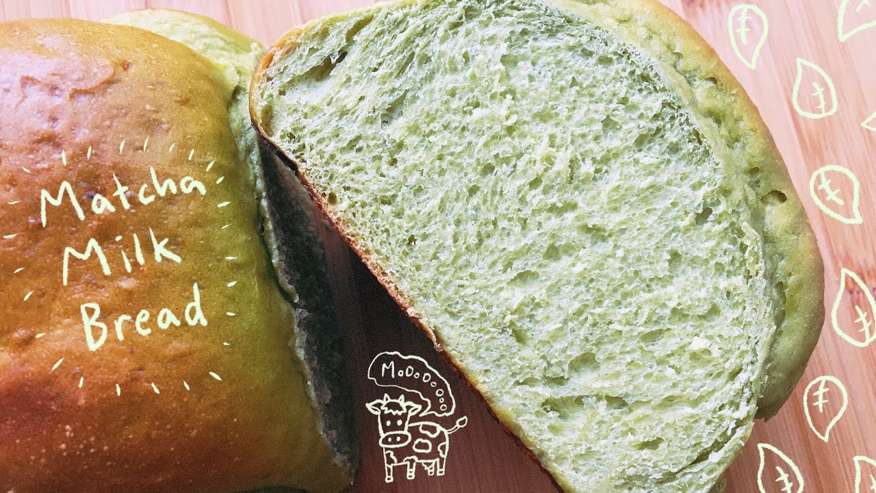 Matcha Milk Bread Recipe | Eti Loaf