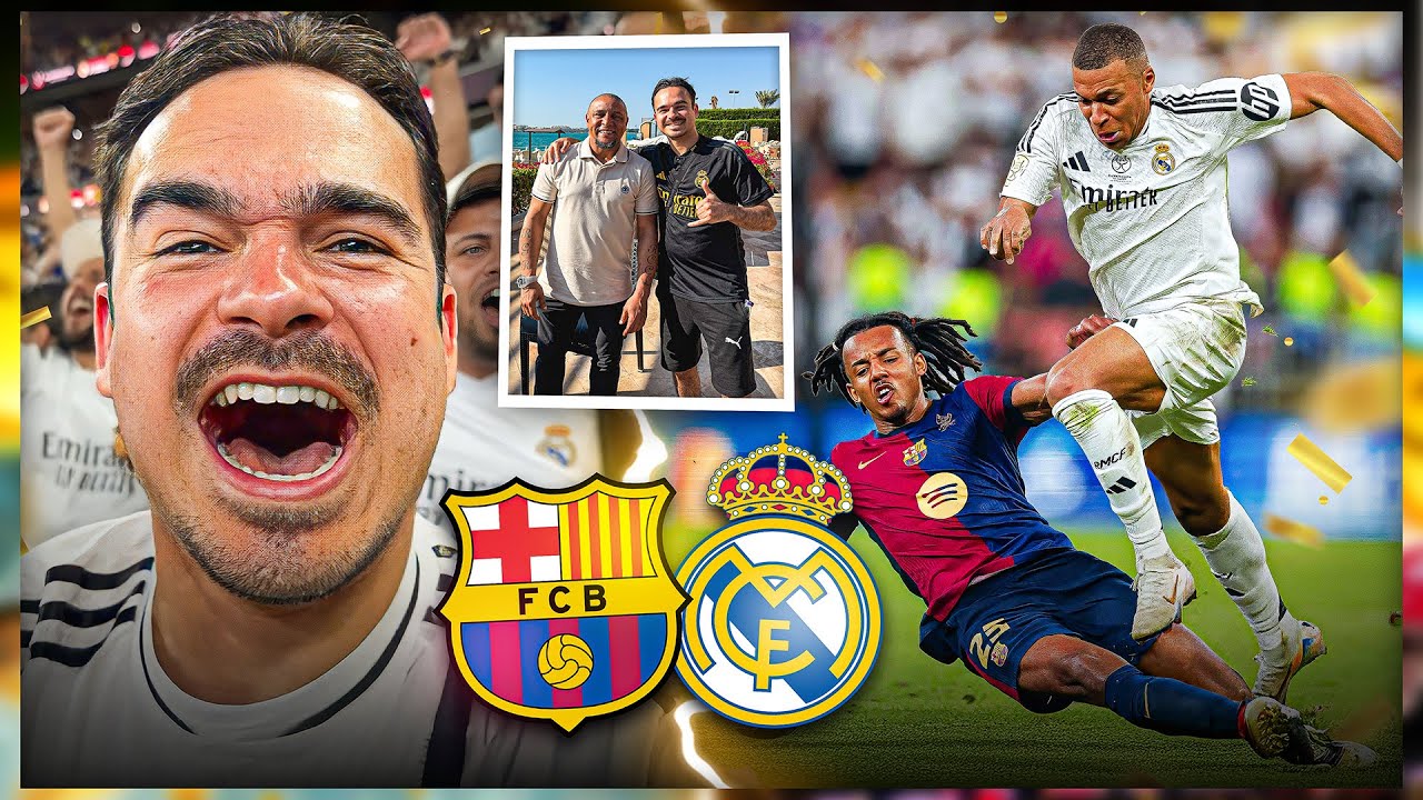 MEIN ERSTER CLÁSICO ESKALIERT !! 😱🔥 REAL MADRID vs BARCELONA Supercopa FINALE 🏆