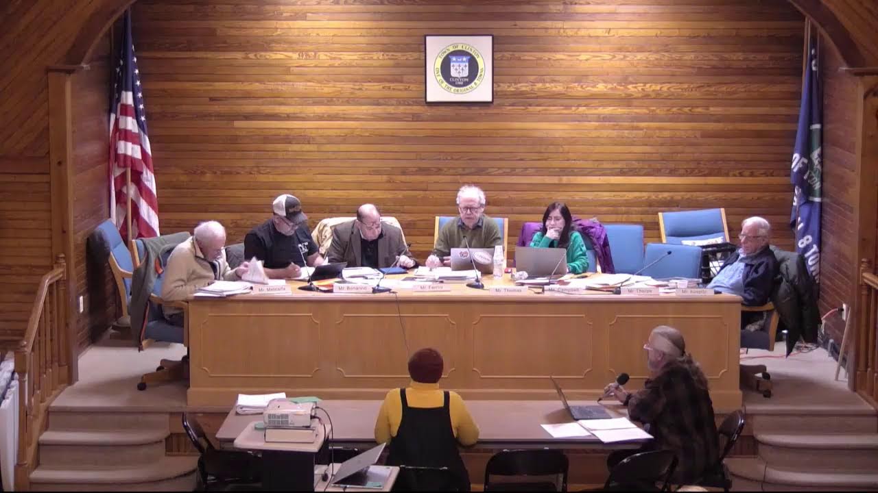 1/21/2026 Planning Board Regular Meeting, Town of Clinton, NY