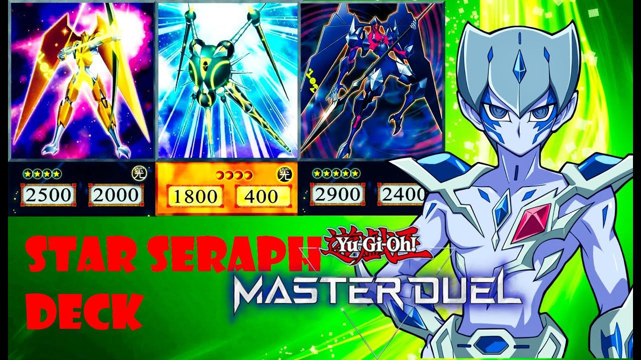 Yu-Gi-Oh! Master Duel  ,Star Seraph Deck   ,   Number C102: Archfiend Seraph
