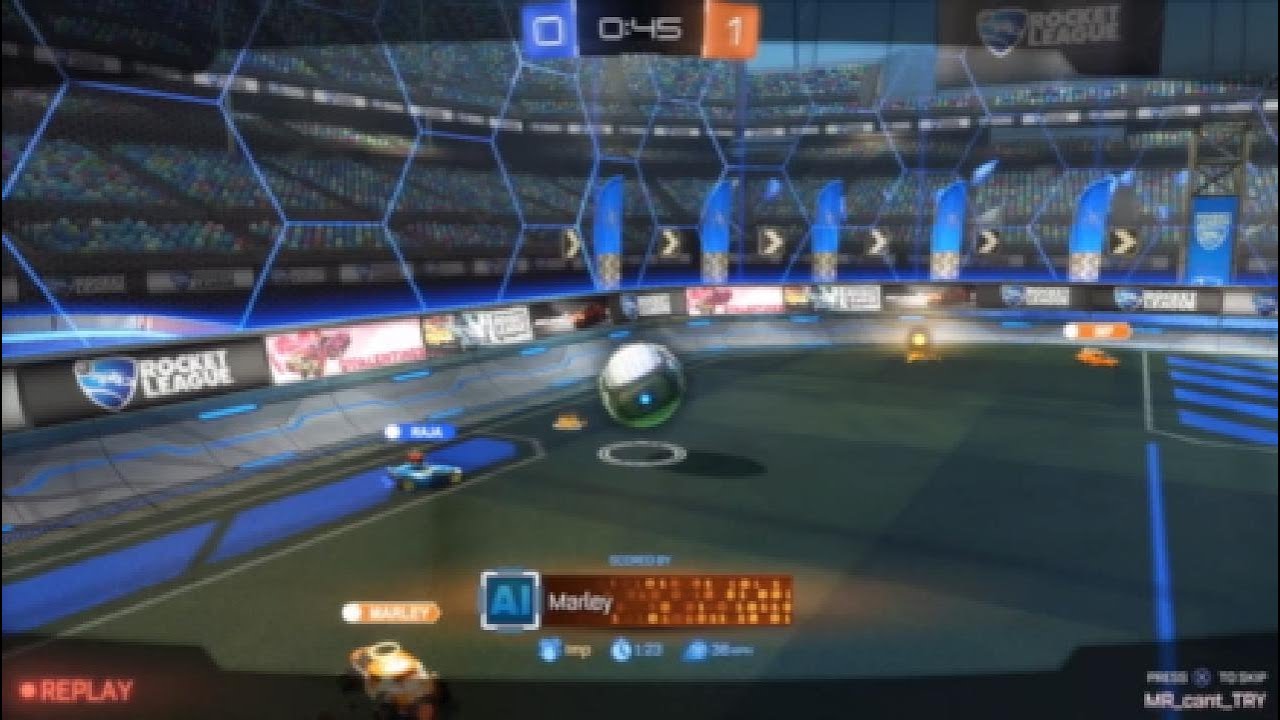 First Time Playing Rocket League Rocket League