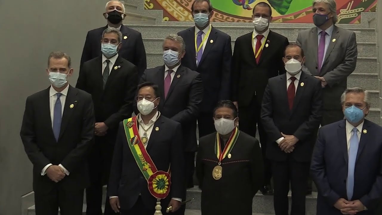 Ceremonia de transmisión de Mando Presidencial en Bolivia