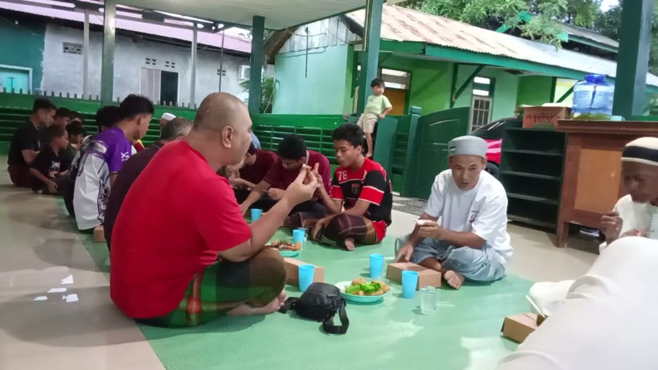 Buka puasa bersama hr ke 17 Ramadhan di Masjid Nurul Iman Palu tgl 5/3/26