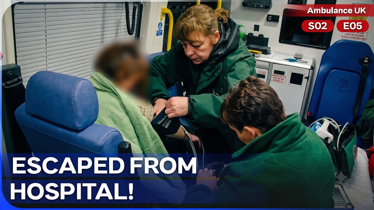 Wounded 17-Year-Old Homeless Teen Left in Freezing Cold | Ambulance  UK Season 2 Episode 5