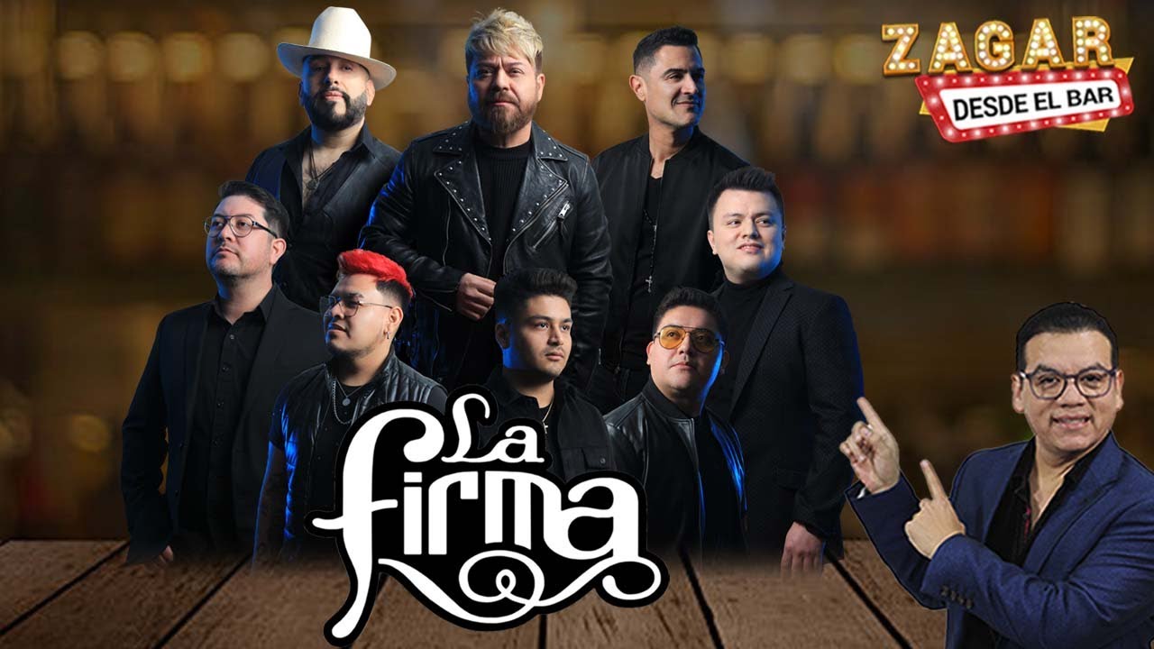 Zagar desde el bar con La Firma
