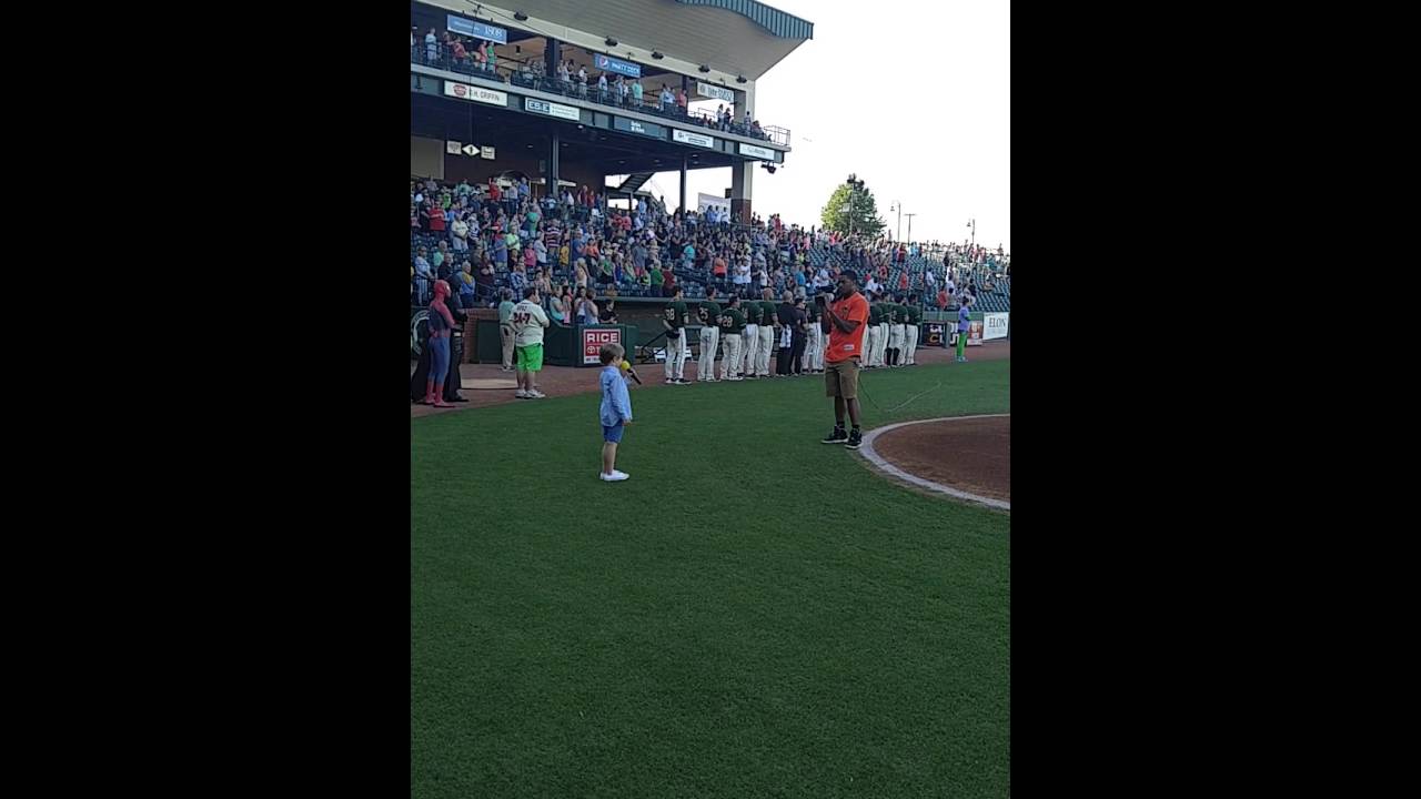 Brody Bett 6yr old National Anthem