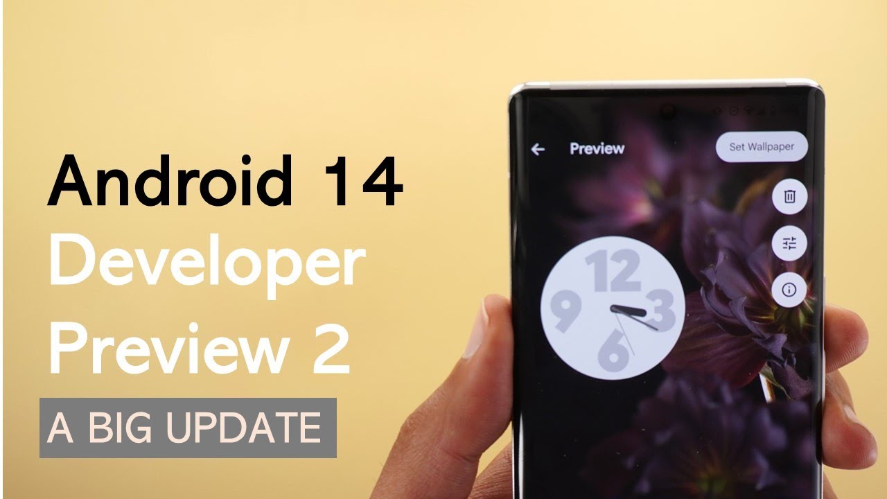 Android 14 Developer Preview 2 &mdash; захватывающее новое обновление (по сравнению с Developer Preview 1)
