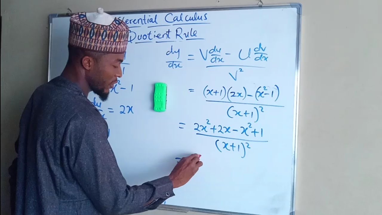 Quotient Rule | Differential Calculus