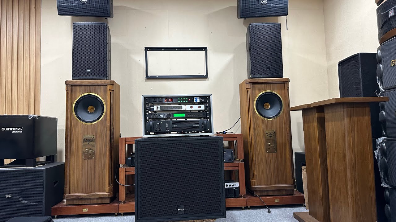 Bộ karaoke gia đình Cao Cấp Tannoy - DB Acoustic . Hát nhẹ - Nghe nhạc hay- Chống hú tốt 