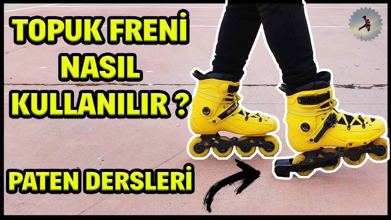 Topuk Freni Nasıl Kullanılır? Topuk Freni ile Durmak - Paten Dersleri