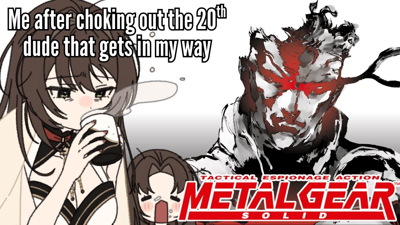 Soooo I'm not the best at stealth... Metal Gear Solid - First Time Playthrough Cont.