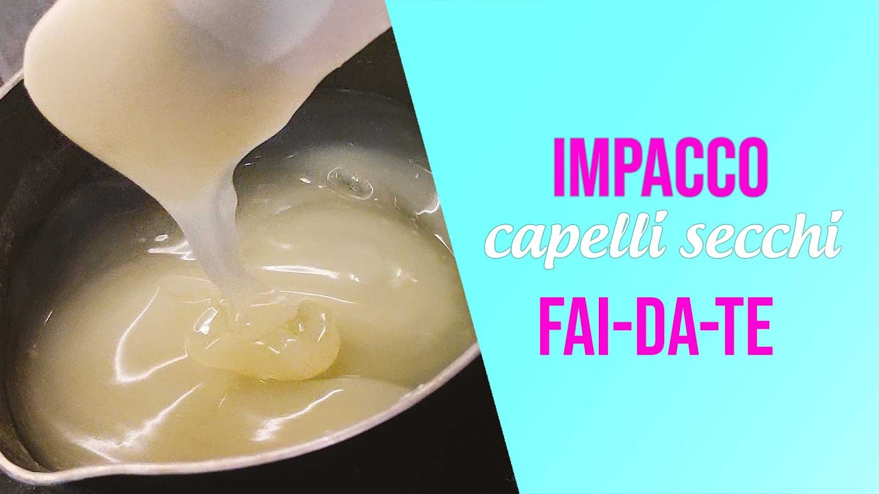 IMPACCO PER CAPELLI fai-da-te MIELE e AMIDO DI MAIS