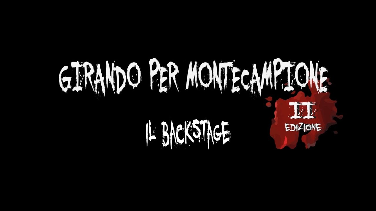 Girando per Montecampione 2014 - Il Backstage