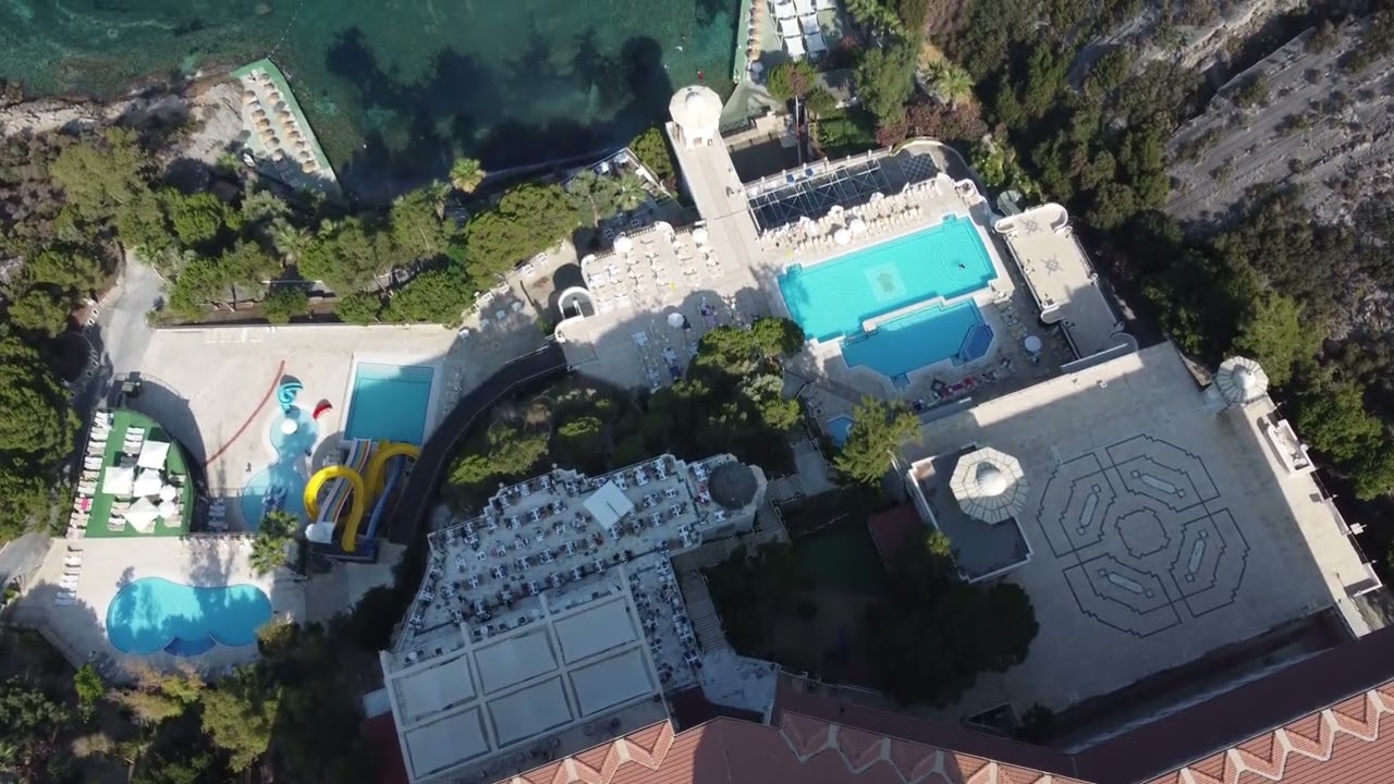 Ladonia Adakule Hotel Kusadasi Turkey | 4K Drone footage