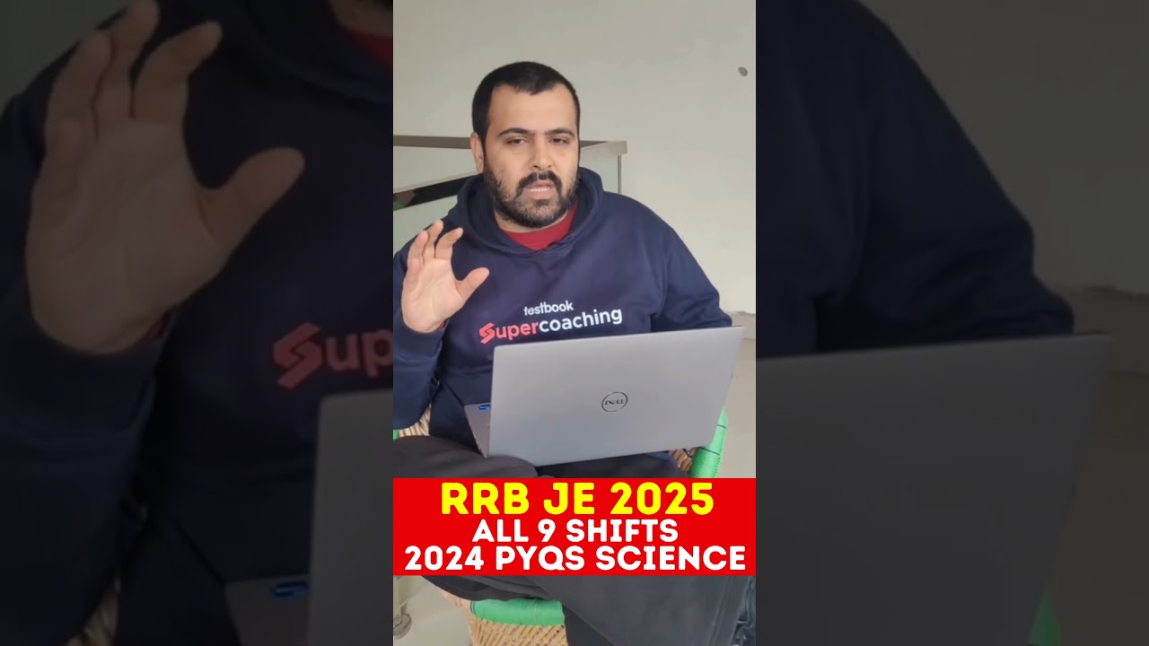 RRB JE Previous Year Question Paper | RRB JE Science 2024 PYQ 