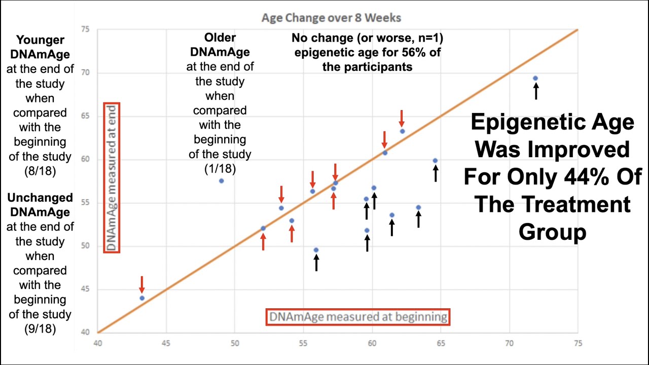 Epigenetic Age Reduction Within 8 Weeks: Real Effect Or Statistical Noise?