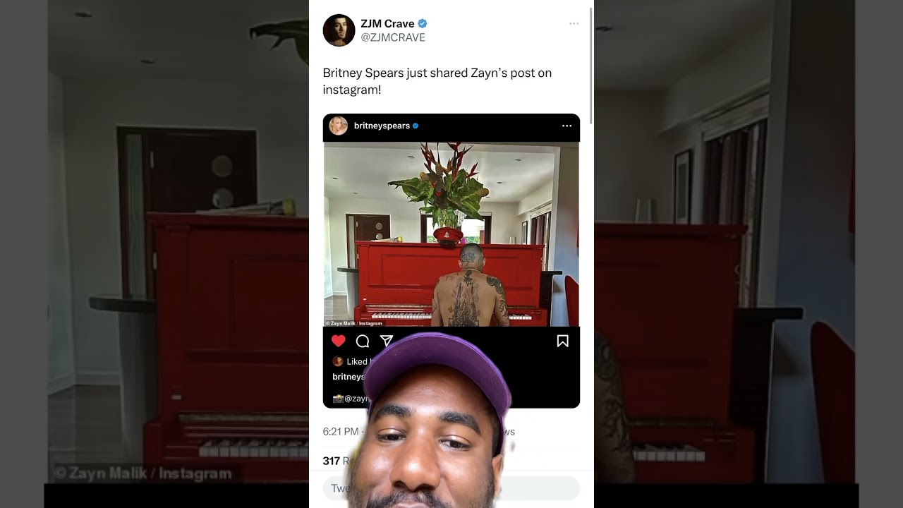 Britney Spears STANNING Zayn! #stantwitter #react #floptok #popculture #musicnews #culturapopular